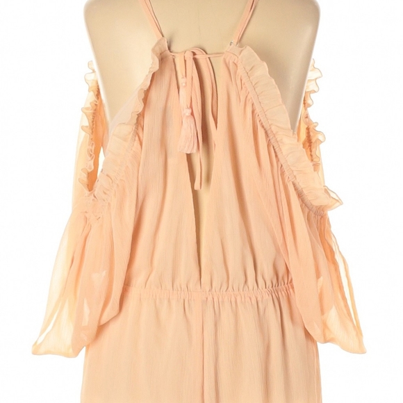 ❗S O L D❗Lovers + Friends peach romper - Picture 5 of 5
